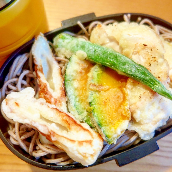 揚げない!簡単天ぷらそば